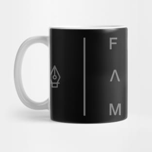 Flat and minimal Mug